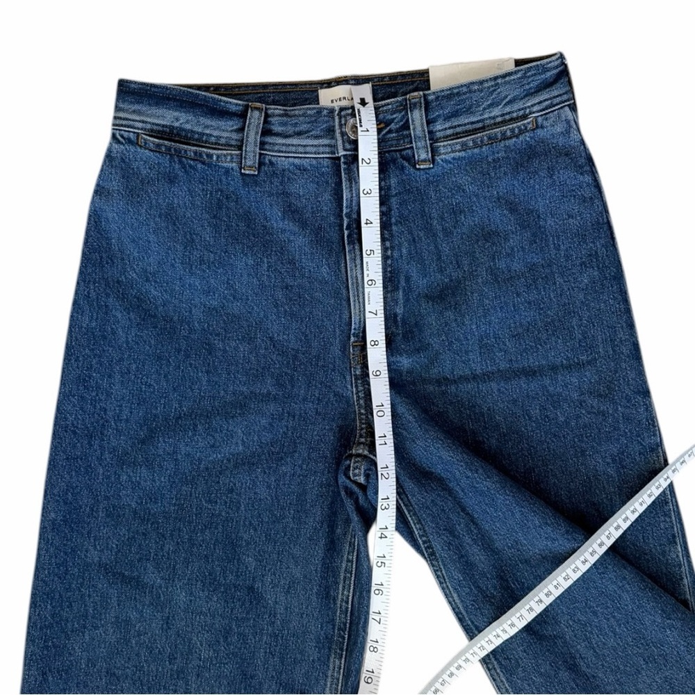 Everlane NWT The Mariner Cropped Jean in Mid Indigo Size 28R - Picture 11 of 14